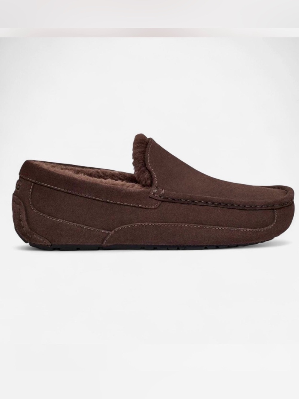 UGG Men's Ascot Sheepskin Slippers
Brown Suede Loafers Size 12.5
